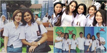 FOTO: Reuni, Wanda Hamidah Cantik & Cocok Pakai Seragam SMA