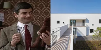 Foto Rumah Baru Rowan Atkinson 'Mr Bean' yang Waktu Dibangun Dijulidin Tetangga, Kini Disebut Mirip Pom Bensin dan Ditempati Bareng Pacar