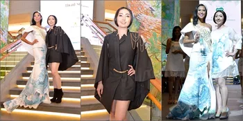 [Foto] Saat Miss Indonesia 2015 Adu Cantik Dengan Sang Desainer