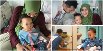 FOTO: Sakit Barengan, Anak Zaskia Mecca & Kakaknya Dirawat di RS
