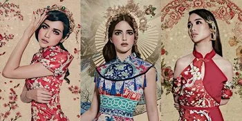 FOTO Sambut Imlek, Begini Pemotretan Mempesona Jedar & Girlsquad