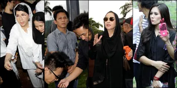 Foto Sederet Selebriti di Pemakaman Maestro Musik Idris Sardi