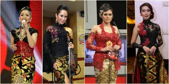 Foto Sederet Selebriti Wanita Cantik Berkebaya Karya Anne Avantie