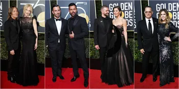 FOTO: Serasinya Para Pasangan Seleb di Red Carpet Golden Globe