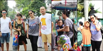 Foto Seru Liburan Marcella Zalianty - Ananda Mikola di Malang