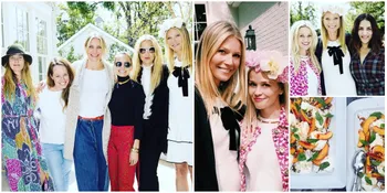 FOTO: Seru! Para Sosialita Hollywood Kumpul Untuk Lunch Bareng