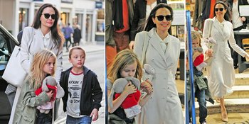FOTO: Shopping di London, Angelina Jolie Cantik & Tampak Bahagia