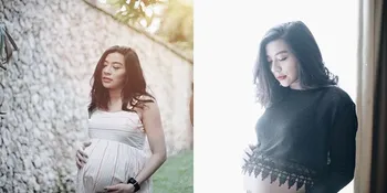 FOTO: Sudah 9 Bulan, Begini Gaya Bumil Cantik Ayu Hastari