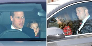 FOTO: Tak Perlu Bantuan Sopir Kerajaan, Kate Middleton - Pangeran William Tinggalkan Istana Buckingham & Setir Mobilnya Sendiri