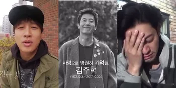 FOTO: Tangis Bintang '2D1N' Berpisah Dengan Mendiang Kim Joo Hyuk