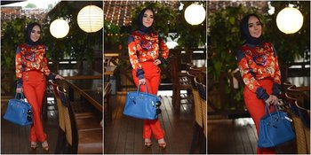 FOTO: Tas Hermes Devita Rusdi, Birkin Biru Seharga RP 124 Juta! 