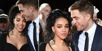 FOTO: Tatapan Cinta Nan Mesra Robert Pattinson ke FKA Twigs
