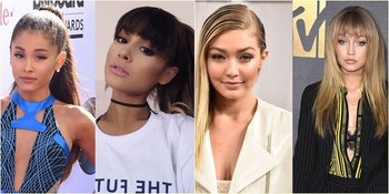 FOTO: Tren Rambut Cantik Berponi Ala Seleb Hollywood Tahun 2016