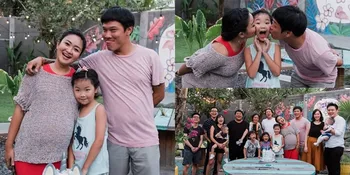 FOTO: Ultah Anak Pertama Cici Panda, Ekspresif Penuh Keseruan