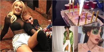 FOTO: Ultah Ke-20, Bella Thorne Pesta Bareng 'Pacar Sesama Jenis'