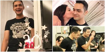 FOTO: Ultah ke-30, Jonas Rivanno Dapat Kejutan Dari Asmirandah