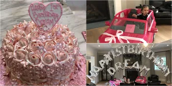 FOTO: Ultah Pertama Dream Kardashian, Dirayakan Bersama Keluarga