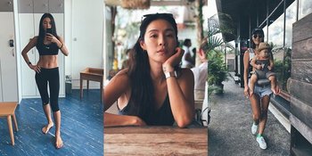 FOTO: Usia 38 Tahun & Punya 2 Anak, Kahi Eks After School Pamerkan Body Goals