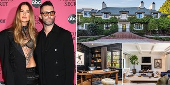 FOTO Yuk Intip Bagian Dalam Rumah Mewah Adam Levine di California