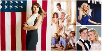FOTO: Yuk Kenalan Dengan Keluarga Donald Trump, Mantan Istri-Cucu