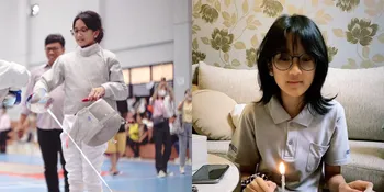 Gak Cuma Cantik, Potret Abbey Putri Sulung Baim dan Artika Sari Devi yang Kini Jadi Atlet Anggar