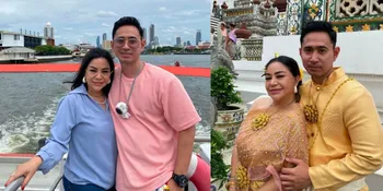 Gak Mau Ambil Pusing, 8 Potret Annisa Bahar Enjoy Punya Pacar Berondong yang Usianya 28 Tahun