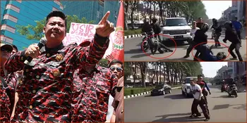 Galeri Foto Ki Kusumo Dikeroyok Pengendara Motor, Menegangkan!
