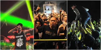 Galeri Foto Serunya Konser POD Usai Hujan