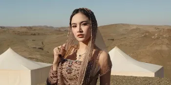 Gaya Mahalini Selama di Maroko, Istri Rizky Febian Cantik Bak Ratu Timur Tengah