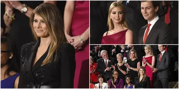 Gaya Melania & Ivanka Trump Saat Hadiri Kongres, Disambut Meriah
