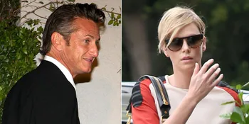 Gaya Pacaran Charlize Theron - Sean Penn Layaknya ABG