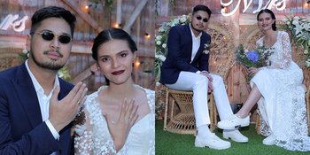 Gelar Resepsi, Petra Sihombing & Firrina Kompak Memakai Sneakers!