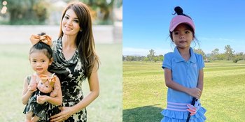 Genap 3 Tahun, Potret Amaira Putri Bungsu Farah Quinn yang Kini Makin Cantik dan Menawan - Dari Kecil Sudah Jago Main Golf