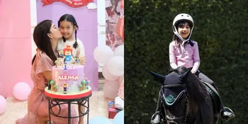 Genap Berusia 5 Tahun, Potret Alesha Anak Raya Kohandi yang Cantik Dan Jago Berkuda