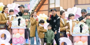 Genap Berusia 8 Tahun, 10 Potret Pesta Ulang Tahun Nastusha Anak Chelsea Olivia - Dirayakan di Tengah Salju