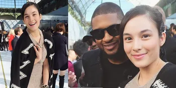 Hadiri Paris Fashion Week, Chelsea Islan Selfie Bareng Usher!