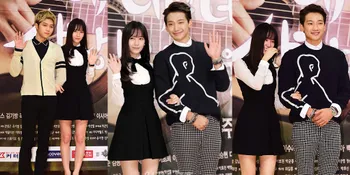 Hadiri Prescon Drama - Rain Super Perhatian ke Krystal fx