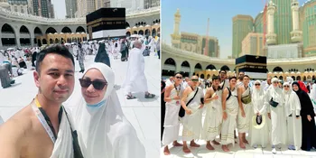 Haji Furoda, 8 Foto Keluarga Raffi Ahmad dan Nagita Slavina Jalani Ibadah di Tanah Suci