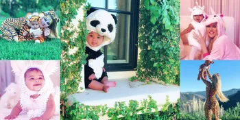 Halloween Pertama Baby True, Khloe Kardashian Pilih Kostum Gemas!