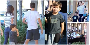 Hangat! Miranda Kerr & Orlando Bloom Quality Time Bareng Anak