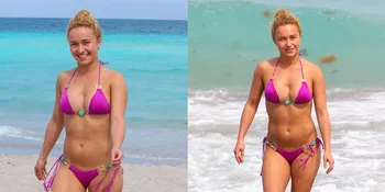 Hayden Panettiere Merayakan Paskah di Pantai