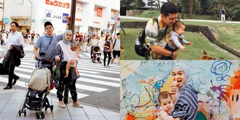Haykal Kamil Bawa Istri & Anak ke Jepang Tanpa Babysitter, Seru!