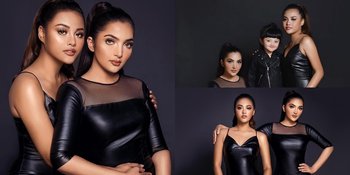 Hitam Elegan, Pemotretan Ashanty, Aurel dan Arsy Kompak Banget!