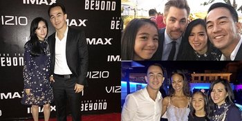 Hollywood Star! Joe Taslim & Istri di World Premiere 'STAR TREK'