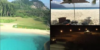 Honeymoon Mewah Asin & Suami Miliarder, Naik Helikopter Pribadi!