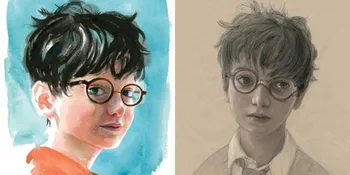Ilustrasi Terbaru Karakter 'Harry Potter', Cute dan Bikin Kangen