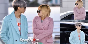 Imut - Trouble Maker Kembaran Coat di Bandara ke 2013 MAMA