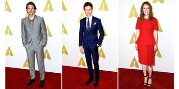 Intip Red Carpet Oscar 2015 Nominees' Luncheon