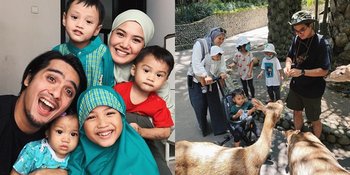 Jadi Ibu Hebat, 9 Potret Herfiza Istri Ricky Harun Momong 4 Anak - Kompak Berbagi Tugas dengan Suami