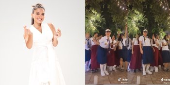 Jadi Ketua Geng, Potret Agnez Mo Joget Pakai Seragam Sekolah - Netizen: Jadi Ingat Pernikahan Dini